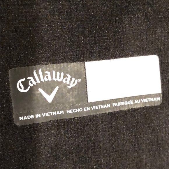 Black Callaway Opti-Shield 40 UVF 1/4 zip - NWT Med - Picture 4 of 7